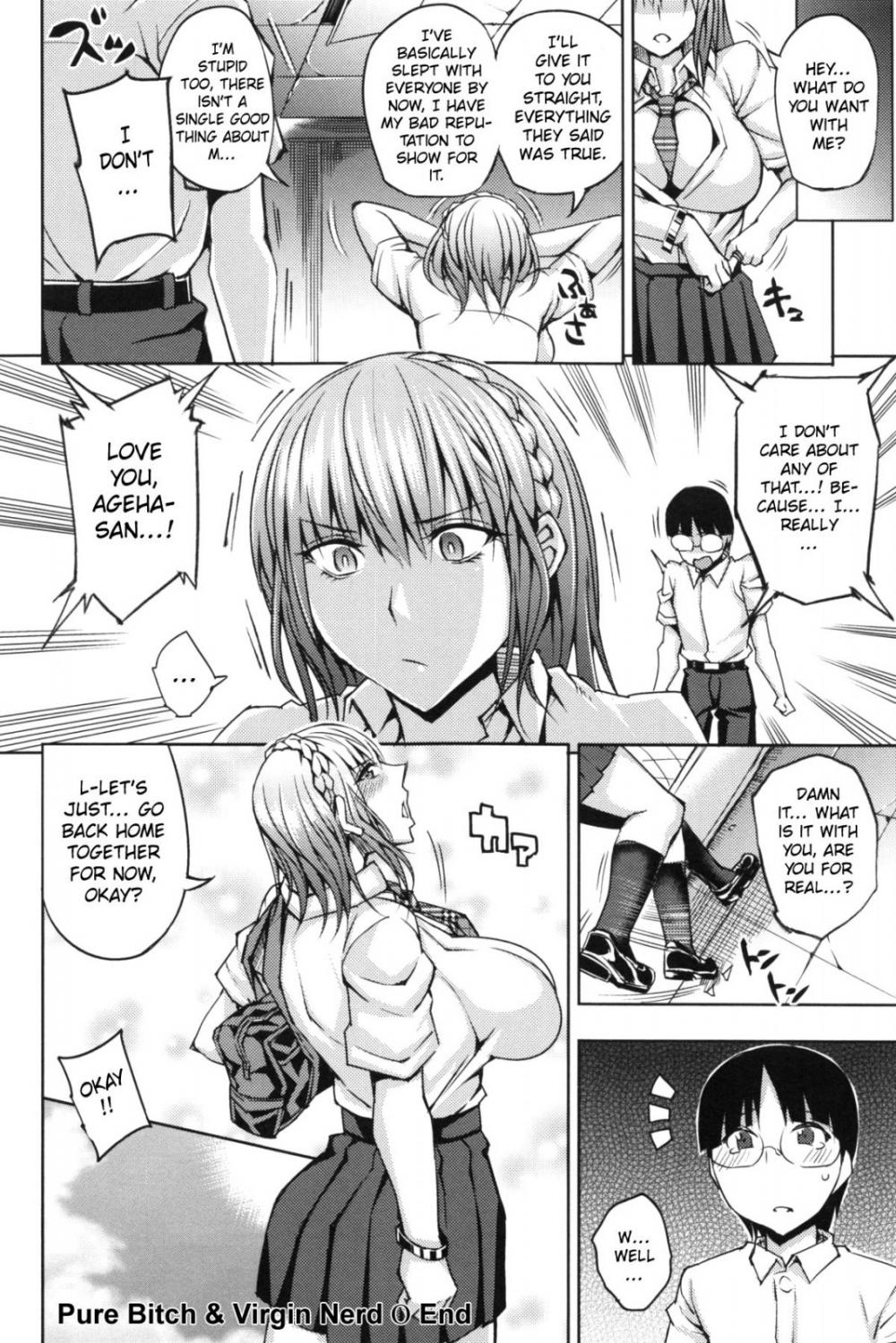 Hentai Manga Comic-Pure Bitch & Virgin Nerd-Read-21